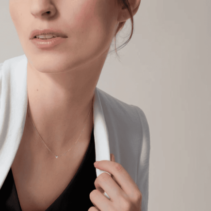 Colgante Cartier d'Amour, diamante talla brillante, tamaño mini