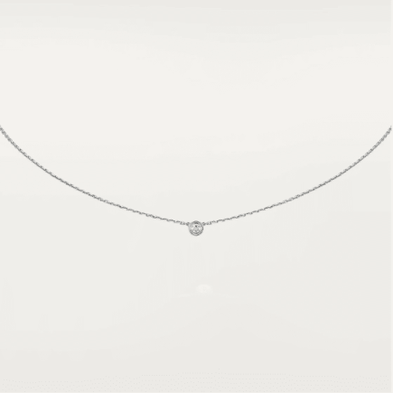 Colgante Cartier d'Amour, diamante talla brillante, tamaño mini