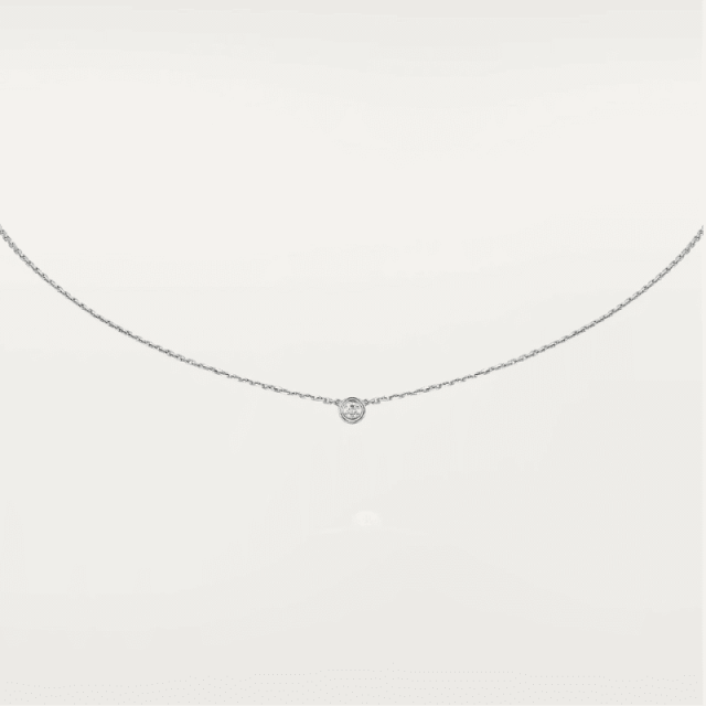 Colgante Cartier d'Amour, diamante talla brillante, tamaño mini
